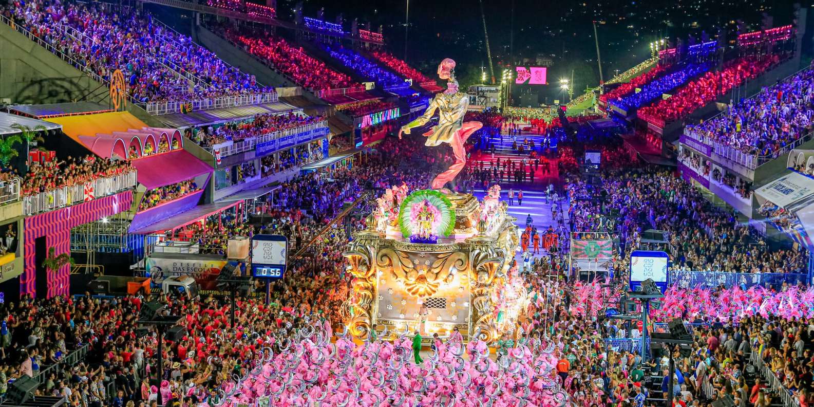 As celebrações do Carnaval do Brasil voltam: os desfiles das escolas de samba de 2024 começam no Rio, São Paulo